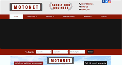 Desktop Screenshot of motonetltd.com